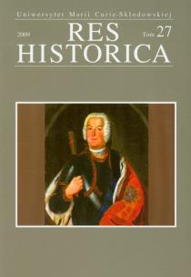 Opakowanie Res Historica tom 27