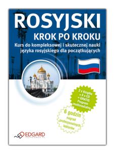 Okładka książki Rosyjski. Krok po kroku. Kurs audio CD Mp3