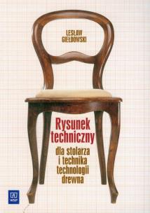 Okładka książki Rysunek techniczny dla stolarza wyd.2008 WSiP