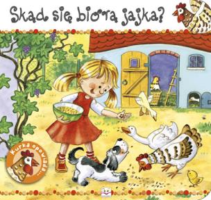 Okładka książki Skąd się biorą jajka?