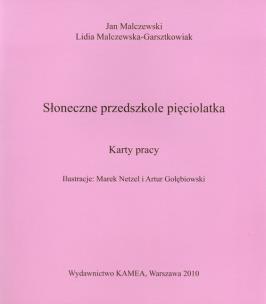 Okładka książki Słoneczne przedszkole pięciolatka Ćwiczenia część 2