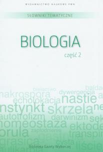 Opakowanie Słownik tematyczny t.7 Biologia część 2