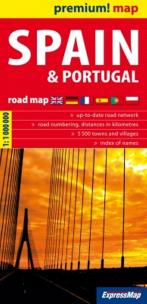 Okładka książki Spain and Portugal Road Map 1:1 000 000