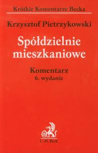 Okładka książki Spółdzielnie mieszkaniowe Komentarz