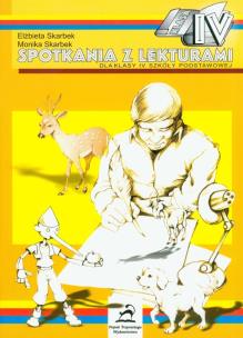 Okładka książki Spotkania z lekturami kl 4