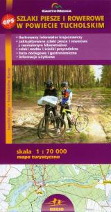 Opakowanie Szlaki piesze i rowerowe w powiecie Tucholskim