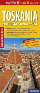 Opakowanie Toskania Florencja Siena Piza map & guide