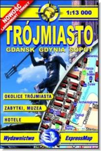 Opakowanie Trójmiasto 1:13 000