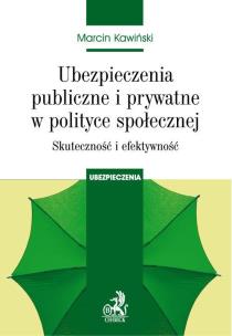 Okładka książki Ubezpieczenia publiczne i prywatne w polityce społecznej