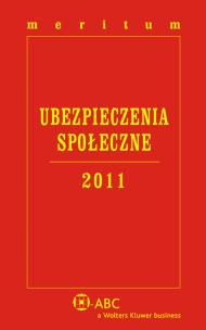 Okładka książki Ubezpieczenia Społeczne 2011