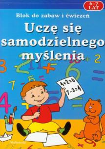 Okładka książki Uczę się samodzielnego myślenia 6-7 lat