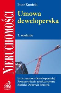 Okładka książki Umowa deweloperska