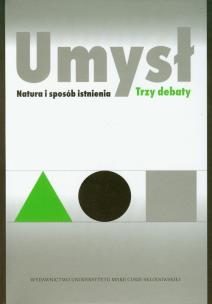 Opakowanie Umysł Natura i sposób istnienia Trzy debaty