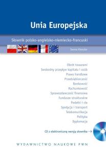 Okładka książki Unia Europejska Słownik polsko-angielsko-niemiecko-francuski z płytą CD