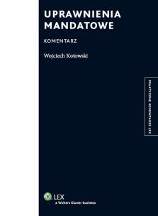Okładka książki Uprawnienia mandatowe Komentarz