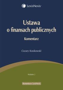 Okładka książki Ustawa o finansach publicznych Komentarz