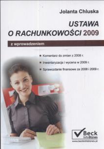 Okładka książki Ustawa o rachunkowości 2009