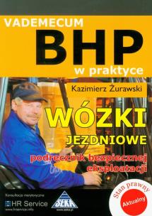 Okładka książki Vademecum BHP w praktyce. Wózki Jezdniowe