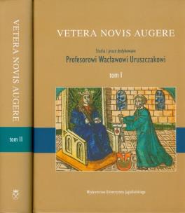Opakowanie Vetera novis augere tom 1-2