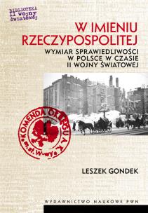Okładka książki W imieniu Rzeczypospolitej