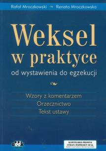 Okładka książki Weksel w praktyce od wystawienia do egzekucji