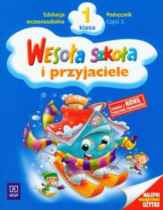 Okładka książki Wesoła szkoła i przyjaciele 1/3 podr WSiP