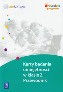Okładka książki Wesoła szkoła i przyjaciele 2 Karty badania umiejętności w klasie 2 Przewodnik