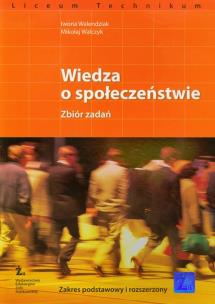 Okładka książki Wiedza o społeczeństwie zbiór zadań Zakres podstawowy i rozszerzony
