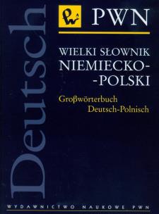 Opakowanie Wielki słownik niemiecko-polski PWN