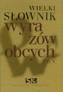 Opakowanie Wielki słownik wyrazów obcych PWN z płytą CD