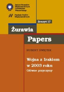 Okładka książki Wojna z Irakiem w 2003 roku