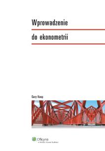 Okładka książki Wprowadzenie do ekonometrii