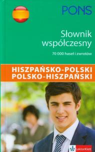 Okładka książki Współczesny słownik hiszp-pol-hiszp PONS