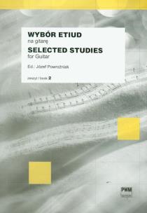 Okładka książki Wybór etiud na gitarę 2