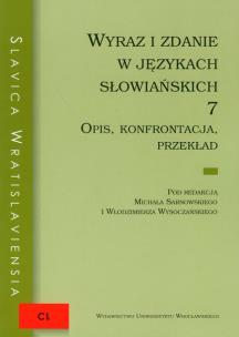 Opakowanie Wyraz i zdanie w językach słowiańskich 7