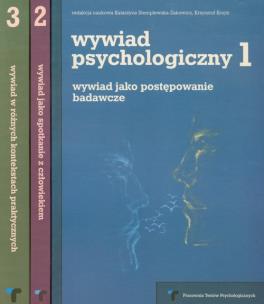 Opakowanie Wywiad psychologiczny tom 1-3 Pakiet