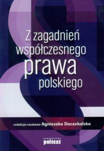 Okładka książki Z zagadnień współczesnego prawa polskiego