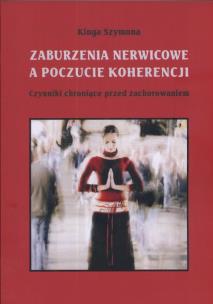 Okładka książki Zaburzenia nerwicowe a poczucie koherencji