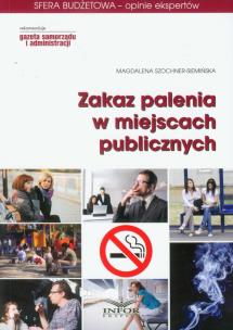 Okładka książki Zakaz palenia w miejscach publicznych
