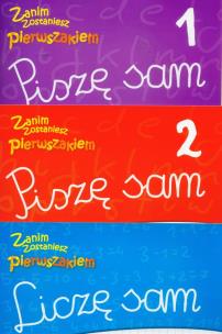 Okładka książki Zanim zostaniesz pierwszakiem. Piszę i liczę WSiP