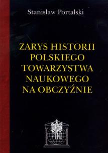 Okładka książki Zarys historii Polskiego Towarzystwa Naukowego na obczyźnie