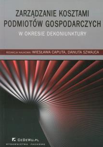 Opakowanie Zarządzanie kosztami podmiotów gospodarczych w okresie dekoniunktury
