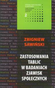 Okładka książki Zastosowania tablic w badaniach zjawisk społecznych