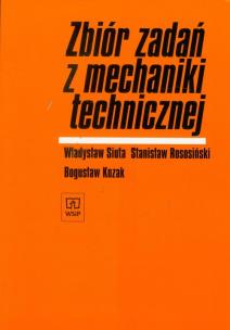 Okładka książki Zb zadań z mechaniki technicznej Siuta  WSiP