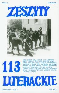 Opakowanie Zeszyty Literackie 1/2011