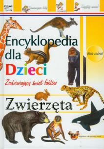 Okładka książki Zwierzęta Encyklopedia dla dzieci