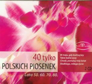 Opakowanie 40 tylko polskich piosenek