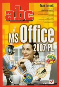 Okładka książki ABC MS Office 2007 PL