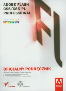 Okładka książki Adobe Flash CS5/CS5 PL Professional.  HELION