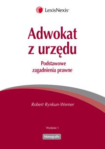 Okładka książki Adwokat z urzędu